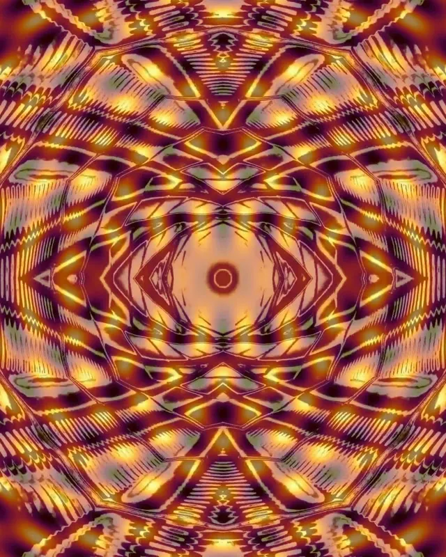 neon tunnel 4:5 instagram 60fps screensaver crimson mandala vj loop