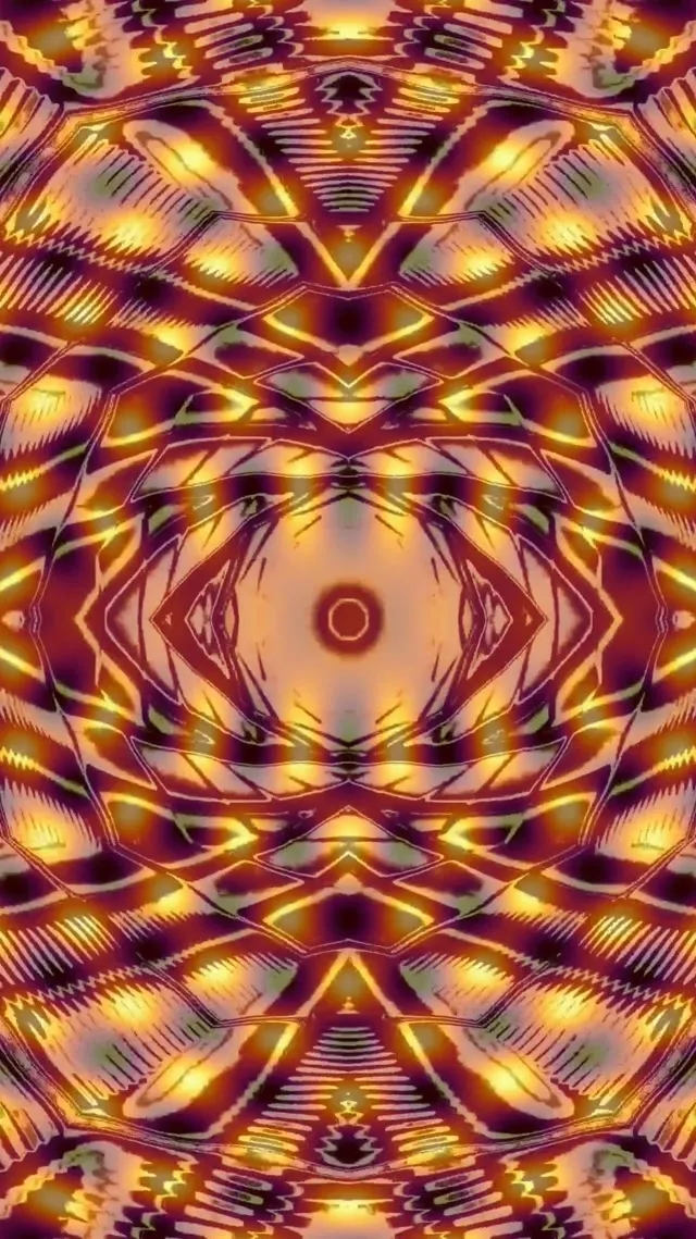 neon tunnel 9:16 reels 60fps screensaver crimson star vj animation