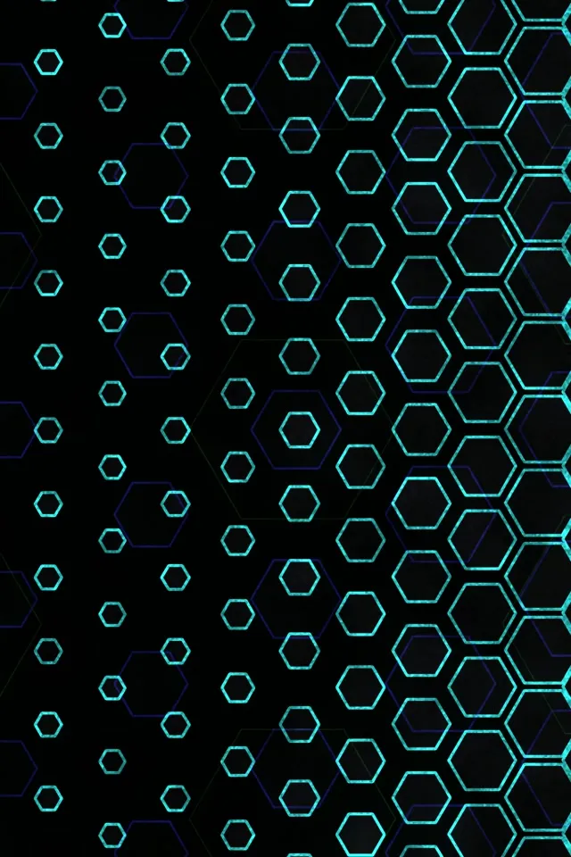 2:3 Photo Portrait 60fps Screensaver Neon Tunnel Live Wallpaper Cyan