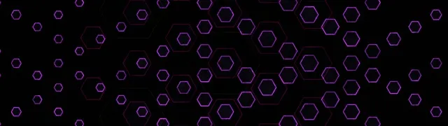 32:9 Super Ultrawide 60fps Hexagon VJ Loop Neon Screensaver