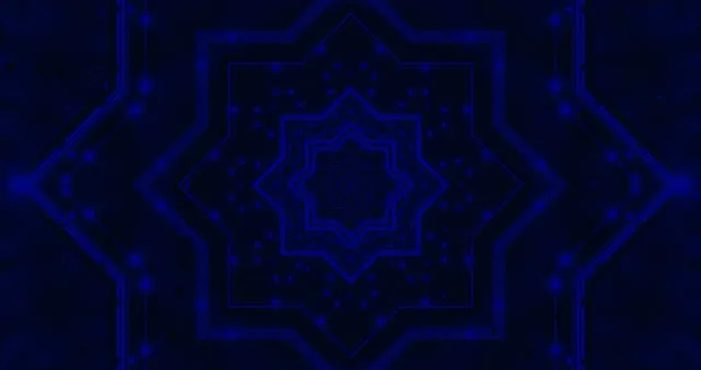 Blue Neon Tunnel Screensaver 4K UHD 60fps VJ Loop PC Laptop