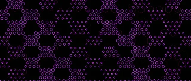 21:9 Ultrawide 60fps Screensaver Neon Tunnel VJ Animation Purple Hexagons