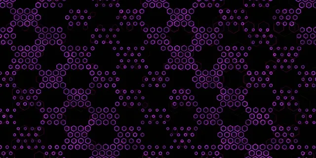 2:1 Univisium 60fps Screensaver Neon Tunnel Background Edit Purple Geometric