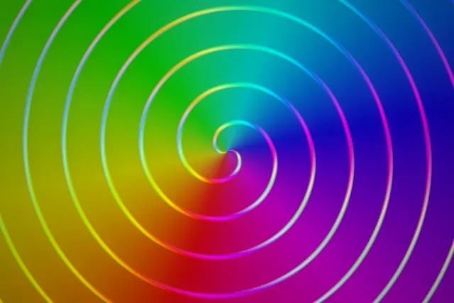 3:2 Surface 60fps Neon Vortex Spiral Screensaver - Live Wallpaper Motion