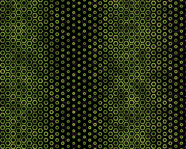 5:4 Industrial 60fps Screensaver Neon Tunnel VJ Animation Green Tunnel Effect