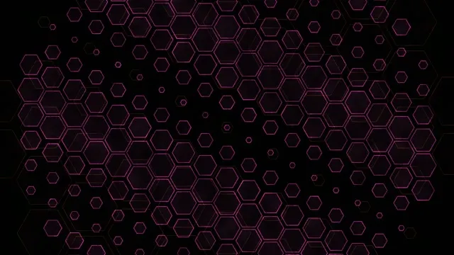 4K UHD 60FPS Purple Hexagon Grid Loop VJ Background
