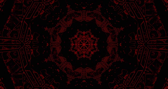 Deep Red Neon Tunnel VJ Animation 4K UHD 60FPS Screensaver Loop