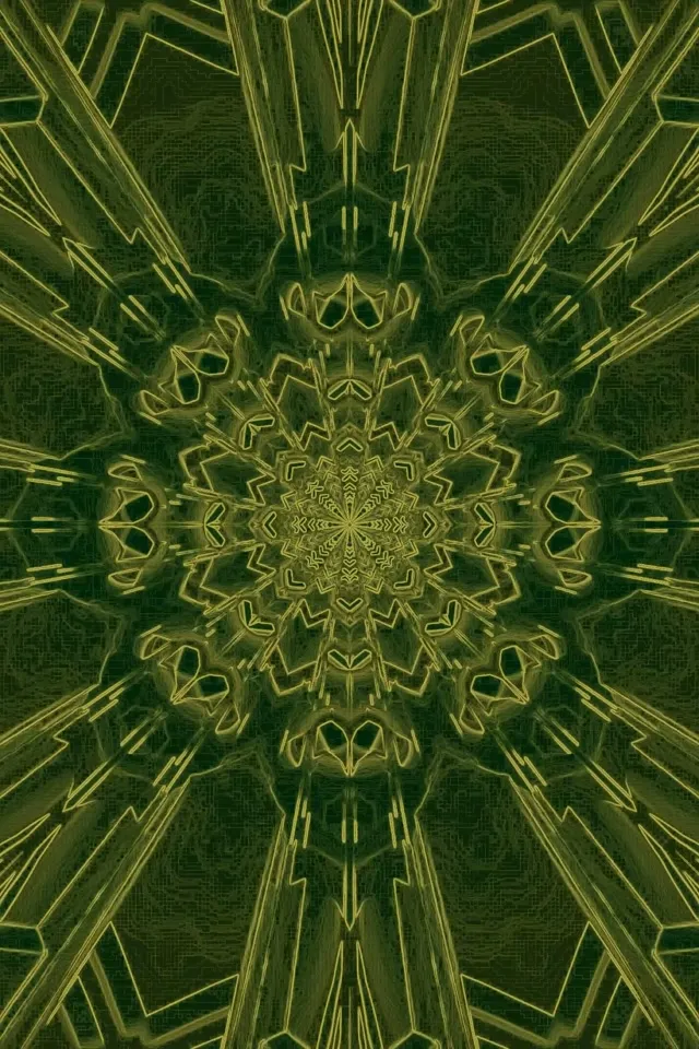 Green Mandala | 60fps