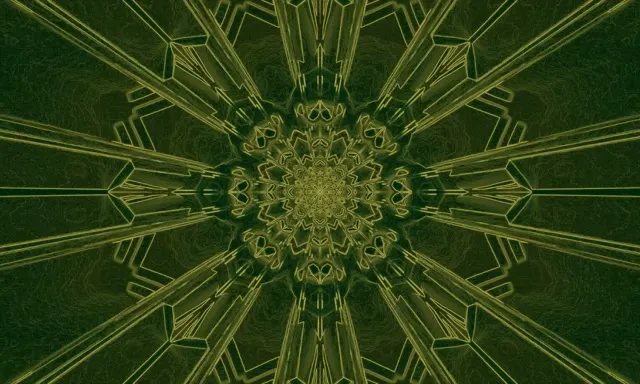 Green | Hypnotic Symmetry 60fps