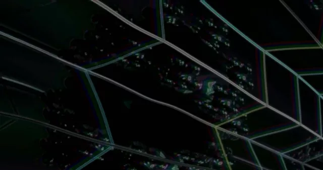 Neon Tunnel Dark Grid Screensaver 4K UHD 60fps Vj Loop