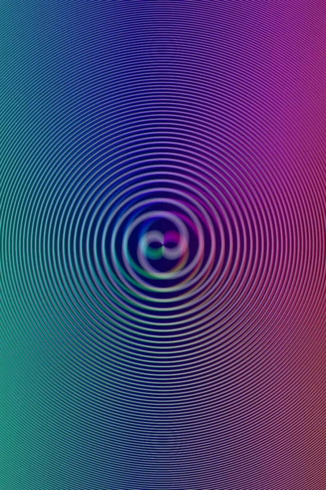 2:3 Photo Portrait 60fps Screensaver Neon Tunnel Background for Edits Dreamy Waves