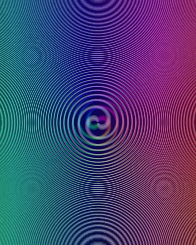 4:5 Instagram 60fps Screensaver Neon Tunnel Background for Edits Groovy Spiral