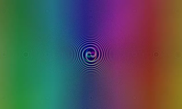 5:3 Wide 60fps Screensaver Neon Tunnel Motion Background Hypnotic Rings