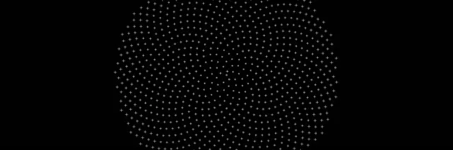 3:1 Triple Wide 60fps Luminous Cross Grid Screensaver VJ Loop Neon