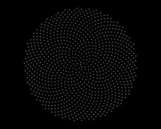 5:4 Industrial 60fps Neon Particle Kaleidoscope Screensaver VJ Loop