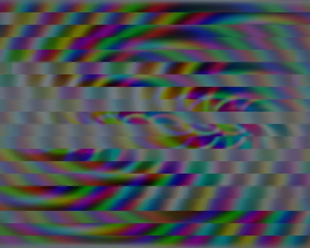 5:4 Industrial | 60fps Rainbow Vortex Spiral Screensaver VJ Animation Neon