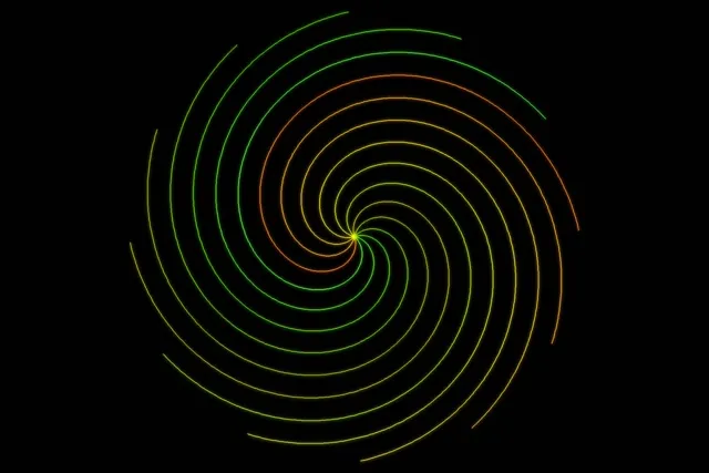 3:2 Surface Vortex Spiral 60fps Screensaver Background for Edits