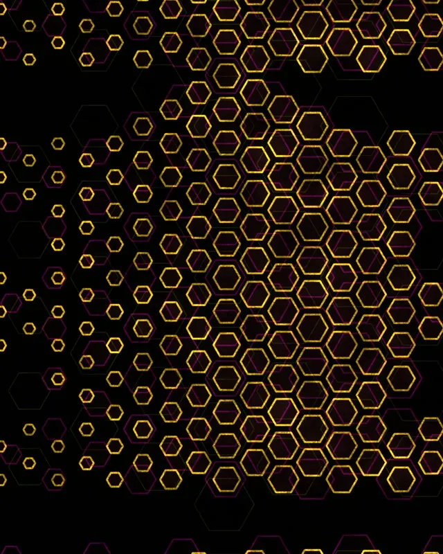 4:5 Instagram | Neon Hexagon Tunnel 60FPS Screensaver | VJ Loop