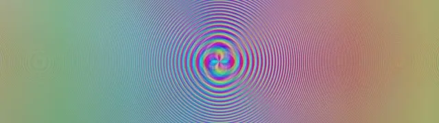 32:9 Super Ultrawide 60FPS Rainbow Vortex Screensaver - VJ Loop Neon