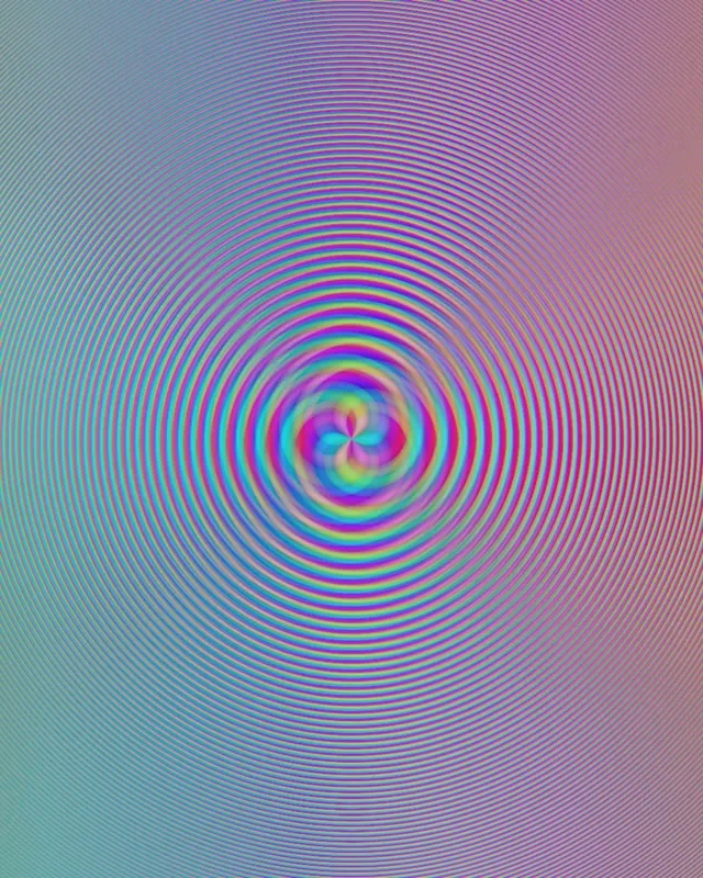 4:5 Instagram 60FPS Colorful Spiral Vortex Screensaver - VJ Animation