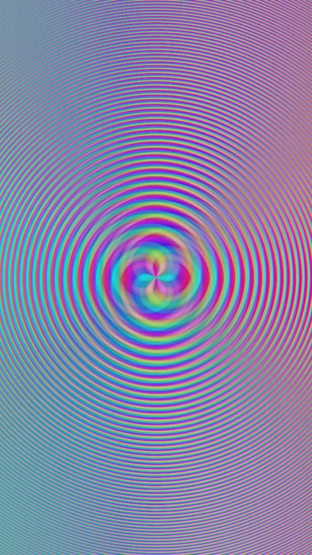 9:16 Reels 60FPS Neon Spiral Vortex Screensaver - VJ Animation