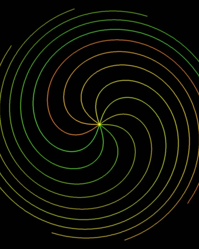 4:5 Instagram | 60fps Hypnotic Spiral Screensaver | Background Edit