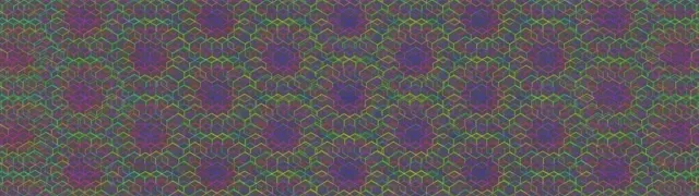 32:9 Super Ultrawide 60fps Hexagon Pattern Screensaver - Motion VJ Animation