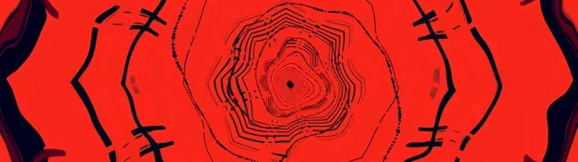 32:9 super ultrawide neon tunnel 60fps red vortex screensaver background