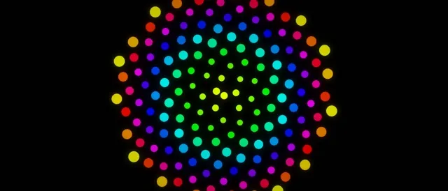 21:9 Ultrawide | 60fps Neon Hexagon Screensaver VJ Loop | Colorful