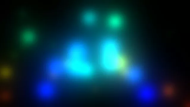 4k uhd 60fps screensaver neon tunnel cyan kaleidoscope vj loop