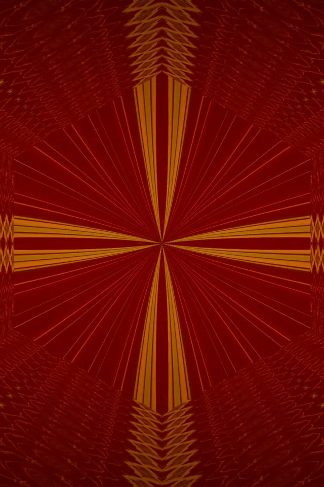 2:3 Vertical 60fps Screensaver Neon Tunnel Mirrored Prismatic Vortex Live Wallpaper