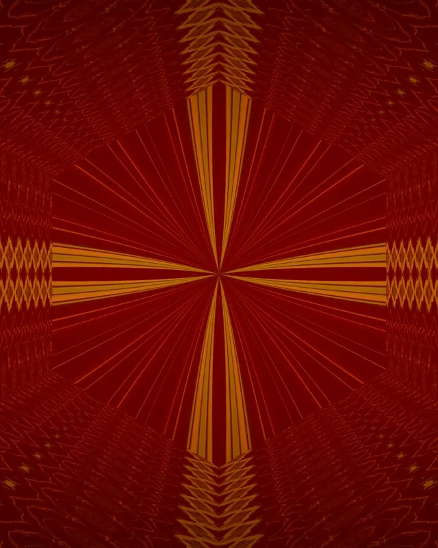 4:5 Portrait 60fps Screensaver Neon Tunnel Vertical Luminescent Kaleidoscope Visual Vj