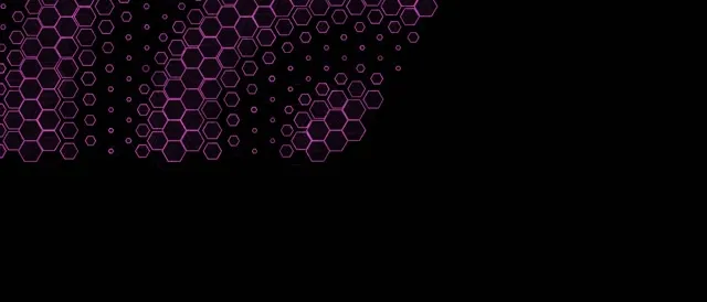 21:9 Ultrawide 60fps Screensaver Neon Tunnel Motion Background Purple Hexagons