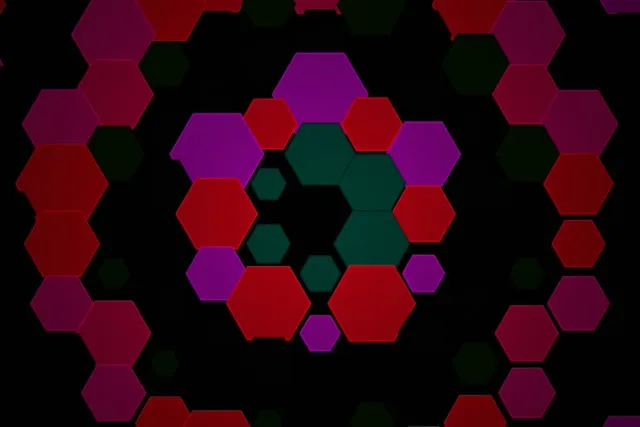 3:2 Surface 60fps Screensaver | Hexagon Live Wallpaper - Red Neon Hexagons
