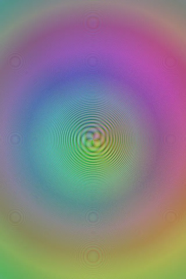 2:3 Photo Portrait | 60fps Undulating Turquoise Fractal Screensaver - Magenta VJ Loop