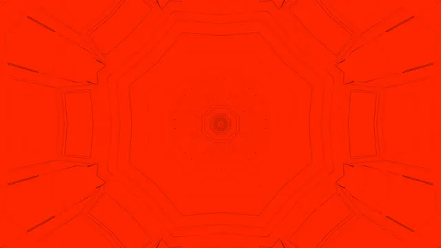 Crimson Neon Tunnel 4K UHD 60fps Screensaver VJ Footage