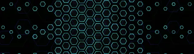 32:9 Super Ultrawide 60fps Screensaver Neon Tunnel VJ Loop Hexagon