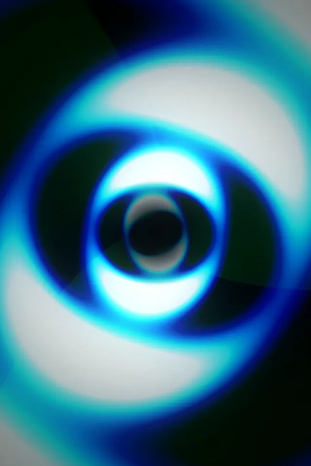 2:3 Photo Portrait 60fps Screensaver | Neon Vortex VJ Animation Background