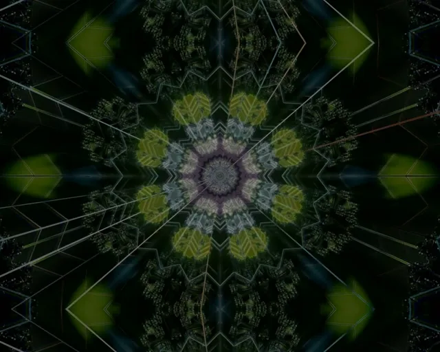 5:4 Industrial Neon Tunnel Vj Loop 60fps Screensaver Geometric Chevron