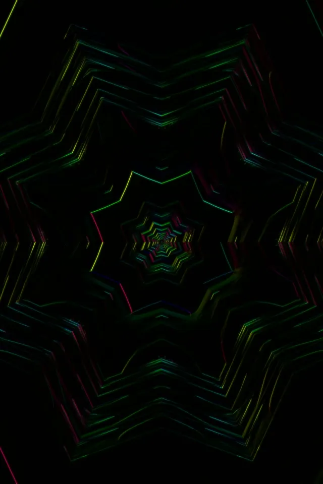 2:3 photo portrait neon tunnel 60fps screensaver vj loop pink crystal web