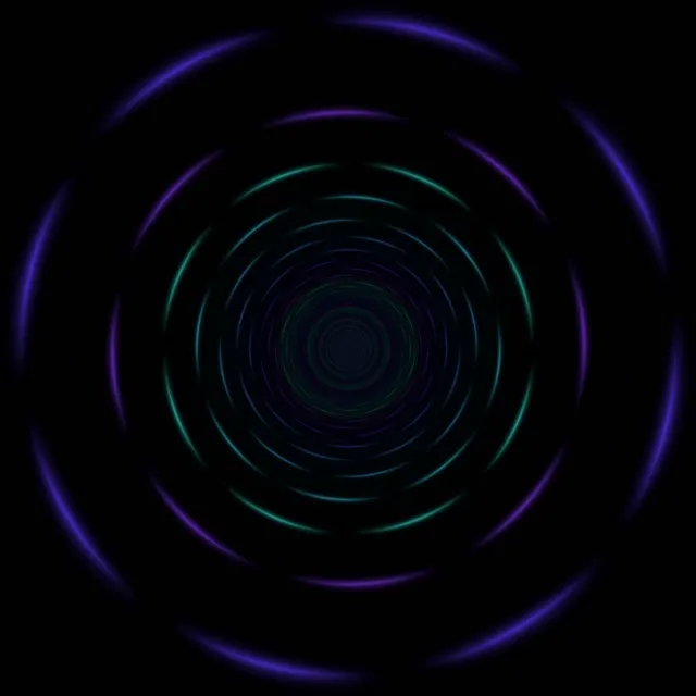 1:1 Square | 60fps Neon Spiral Screensaver Live Wallpaper Hypnotic Vortex