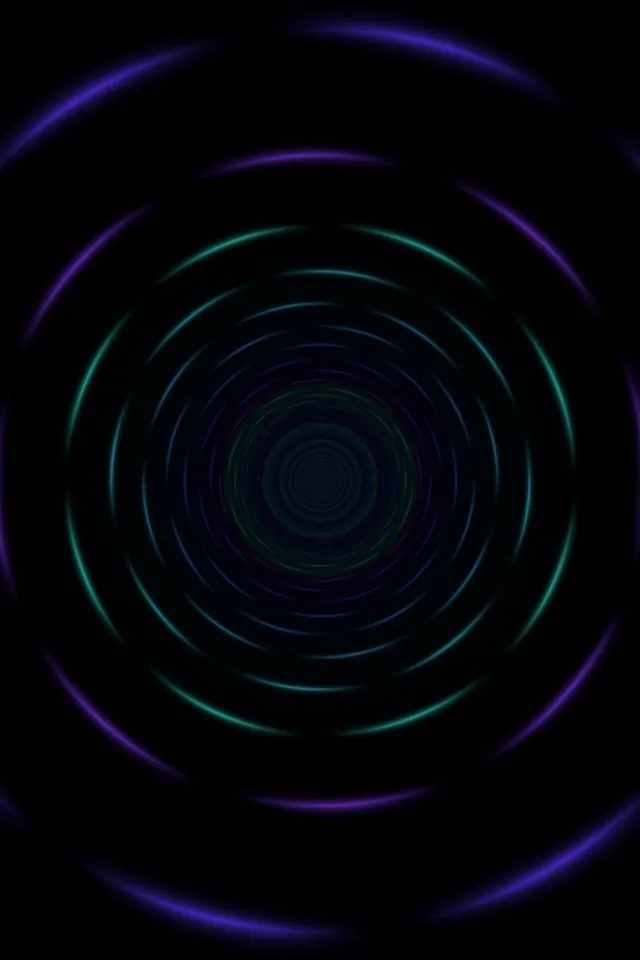 2:3 Photo Portrait | 60fps Neon Spiral Screensaver Motion Background Hypnotic