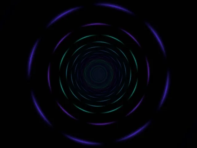 4:3 Classic | 60fps Neon Spiral Screensaver Background for Edits Hypnotic