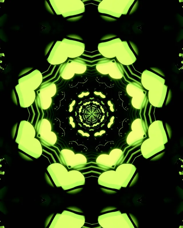 neon tunnel 4:5 instagram 60fps screensaver electric geometric live wallpaper