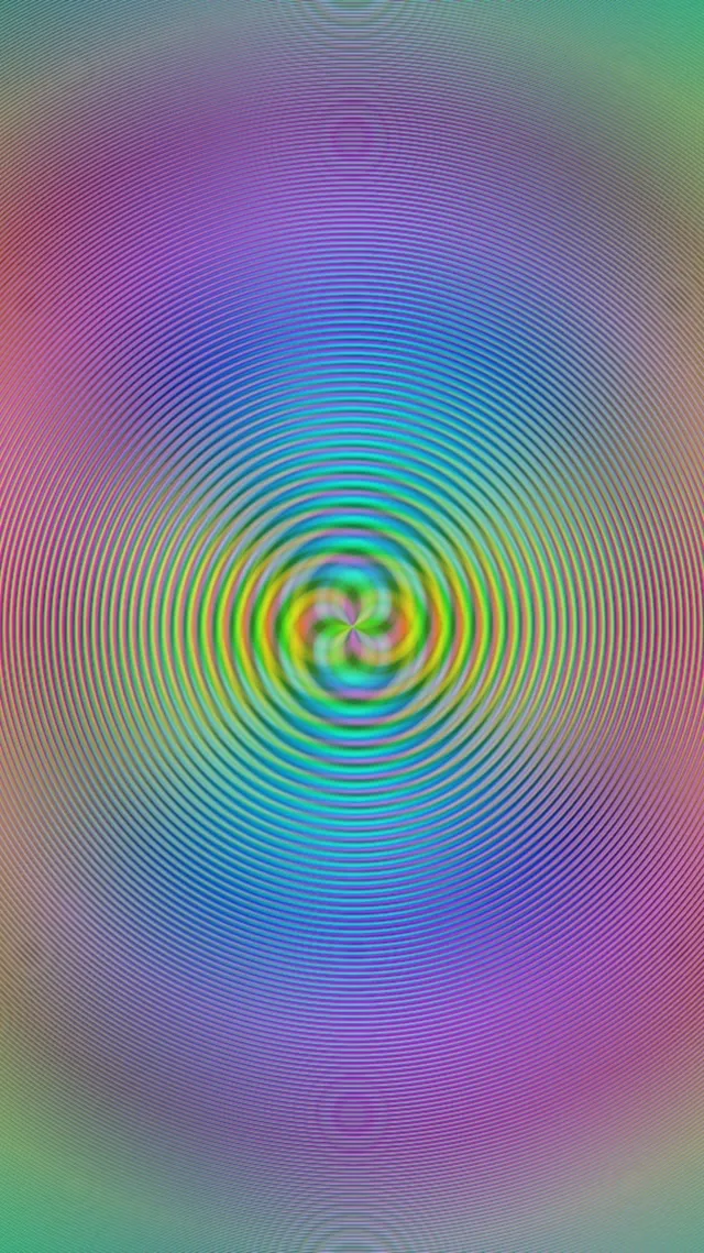 9:16 Reels | 60FPS Rotating Magenta Emerald Fractal Screensaver VJ Animation