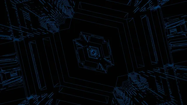 Magenta Cyber Tunnel Screensaver 4K UHD 60fps Live Wallpaper