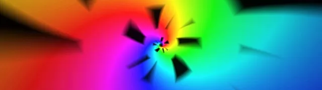 32:9 Super Ultrawide | 60fps Neon Vortex Screensaver | VJ Animation Background