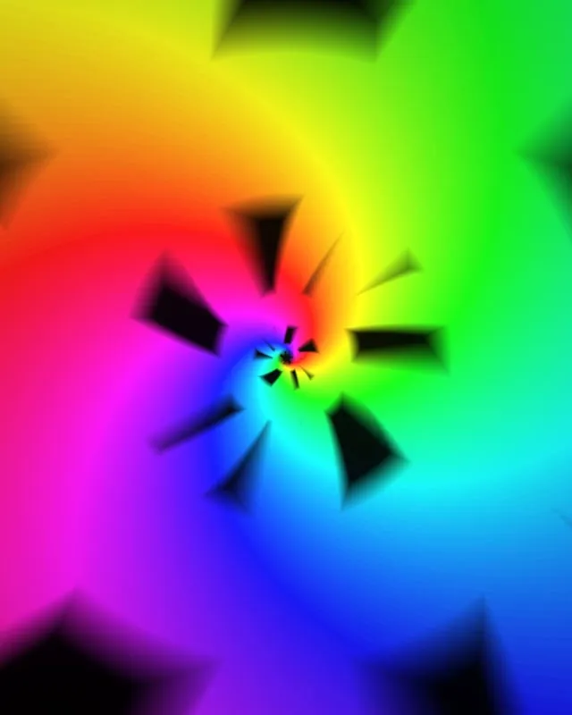 4:5 Instagram | 60fps Neon Kaleidoscope Screensaver | Live Wallpaper VJ Loop