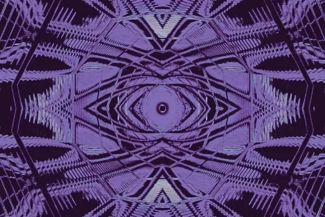 3:2 Surface 60fps screensaver neon tunnel pulsating mandala vj animation