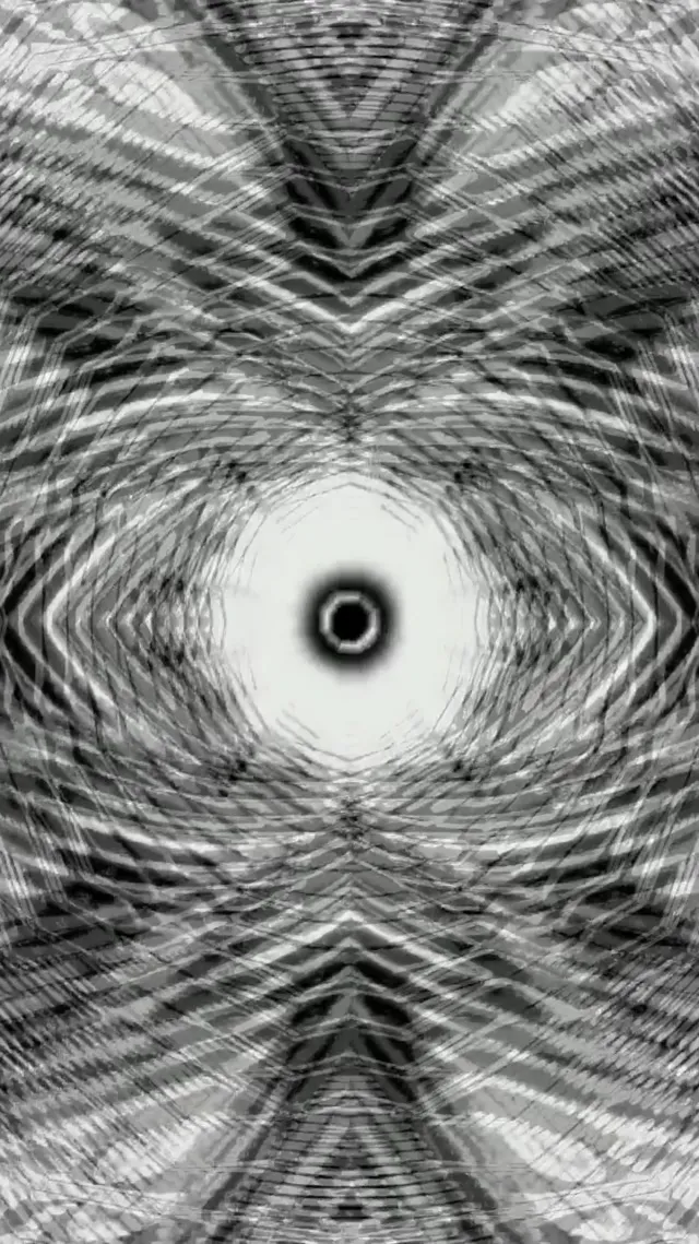 Symmetrical Eye Vortex VJ Loop Portrait | Psychedelic 60fps Screensaver